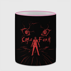 Кружка 3D Cry of Fear - Character Simon, цвет: 3D-розовый кант — фото 2