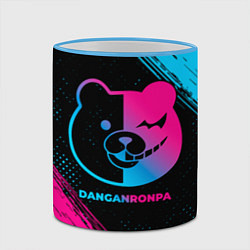 Кружка 3D Danganronpa - neon gradient, цвет: 3D-небесно-голубой кант — фото 2