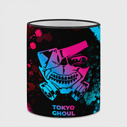 Кружка 3D Tokyo Ghoul - neon gradient, цвет: 3D-черный кант — фото 2
