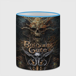 Кружка 3D Baldurs Gate 3, цвет: 3D-небесно-голубой кант — фото 2