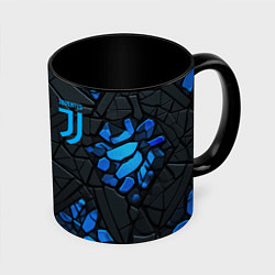 Кружка 3D Juventus logo, цвет: 3D-белый + черный