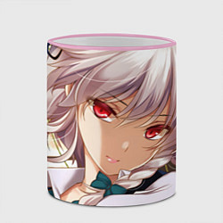 Кружка 3D Touhou Project Sakuya Izayoi, цвет: 3D-розовый кант — фото 2