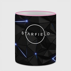 Кружка 3D Stafield logo black, цвет: 3D-розовый кант — фото 2