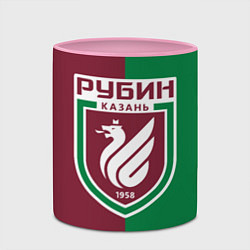 Кружка 3D Казанский Рубин, цвет: 3D-белый + розовый — фото 2