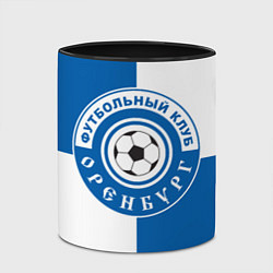Кружка 3D ФК Оренбург, цвет: 3D-белый + черный — фото 2