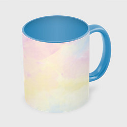 Кружка 3D Tie dye из сериала убийства в одном здании, цвет: 3D-белый + небесно-голубой