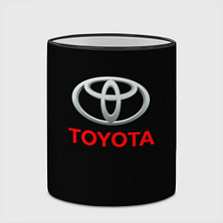 Кружка 3D Toyota sport car, цвет: 3D-черный кант — фото 2