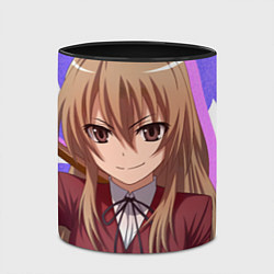 Кружка 3D Toradora Тайга Aisaka, цвет: 3D-белый + черный — фото 2