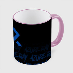 Кружка 3D Azure ray, цвет: 3D-розовый кант