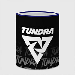 Кружка 3D Tundra style, цвет: 3D-синий кант — фото 2