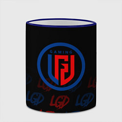 Кружка 3D LGD style, цвет: 3D-синий кант — фото 2