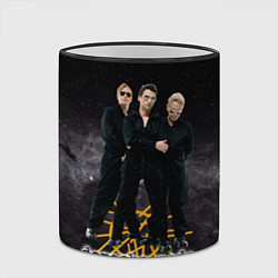 Кружка 3D Depeche Mode - A band in the universe, цвет: 3D-черный кант — фото 2