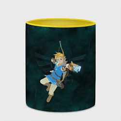 Кружка 3D Zelda the game, цвет: 3D-белый + желтый — фото 2
