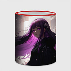Кружка 3D Фрирен из аниме, цвет: 3D-красный кант — фото 2