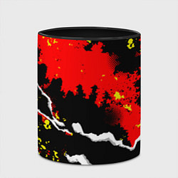 Кружка 3D Abstractionism pattern, цвет: 3D-белый + черный — фото 2