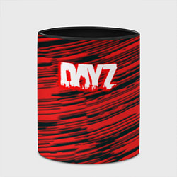 Кружка 3D Dayz текстура, цвет: 3D-белый + черный — фото 2
