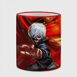 Кружка 3D Tokyo Ghoul anime, цвет: 3D-красный кант — фото 2