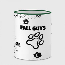 Кружка 3D Fall Guys game, цвет: 3D-зеленый кант — фото 2