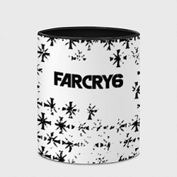 Кружка 3D Farcry 6 символика из игры, цвет: 3D-белый + черный — фото 2