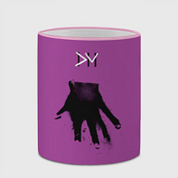 Кружка 3D Depeche Mode Ultra, цвет: 3D-розовый кант — фото 2
