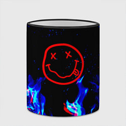 Кружка 3D Nirvana flame, цвет: 3D-черный кант — фото 2