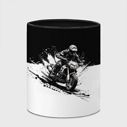 Кружка 3D Scrambler BlacknWhite, цвет: 3D-белый + черный — фото 2