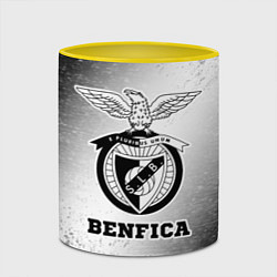 Кружка 3D Benfica sport на светлом фоне, цвет: 3D-белый + желтый — фото 2