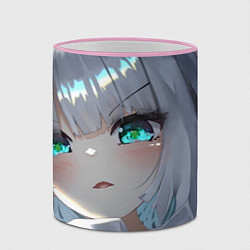 Кружка 3D Touhou Project Youmu Konpaku мило, цвет: 3D-розовый кант — фото 2