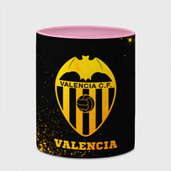 Кружка 3D Valencia - gold gradient, цвет: 3D-белый + розовый — фото 2