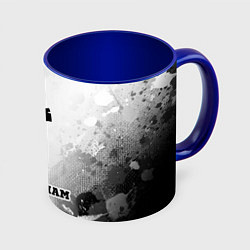 Кружка 3D Tottenham sport на светлом фоне, цвет: 3D-белый + синий