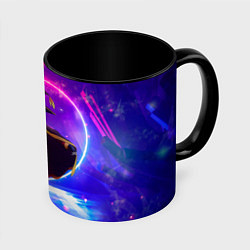 Кружка 3D Konosuba Мэгумин cute, цвет: 3D-белый + черный