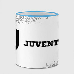 Кружка 3D Juventus sport на светлом фоне по-горизонтали, цвет: 3D-небесно-голубой кант — фото 2