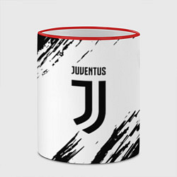 Кружка 3D Juventus краски, цвет: 3D-красный кант — фото 2