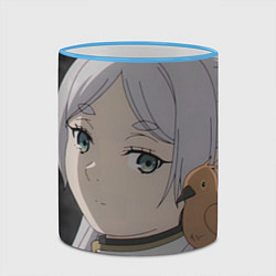 Кружка 3D Sousou no Frieren, цвет: 3D-небесно-голубой кант — фото 2