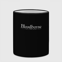 Кружка 3D Bloodborne logo, цвет: 3D-черный кант — фото 2