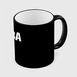 Кружка 3D NBA logo sport, цвет: 3D-черный кант