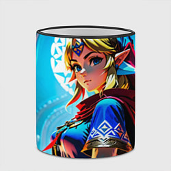 Кружка 3D Zelda, цвет: 3D-черный кант — фото 2