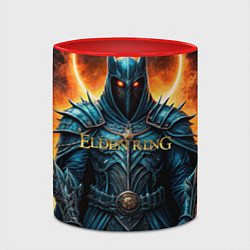 Кружка 3D Elden Ring рыцарь в черном, цвет: 3D-белый + красный — фото 2