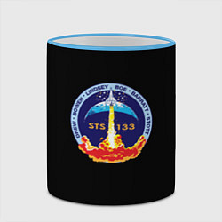 Кружка 3D NASA space trend, цвет: 3D-небесно-голубой кант — фото 2