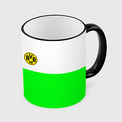 Кружка 3D Borussia color cport, цвет: 3D-черный кант