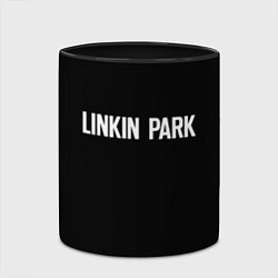 Кружка 3D Linkin park rock white, цвет: 3D-белый + черный — фото 2