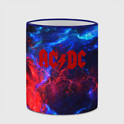 Кружка 3D AC DC space, цвет: 3D-синий кант — фото 2