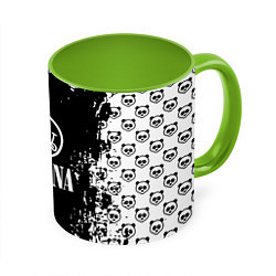 Кружка 3D Nirvana teddy, цвет: 3D-белый + светло-зеленый