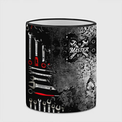 Кружка 3D Лучший мастер, цвет: 3D-черный кант — фото 2
