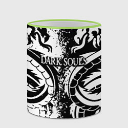 Кружка 3D Darksouls rpg dragon, цвет: 3D-светло-зеленый кант — фото 2