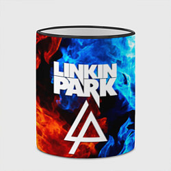 Кружка 3D Linkin park битва огней, цвет: 3D-черный кант — фото 2