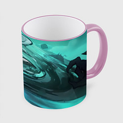 Кружка 3D Honkai Star Rail Feixiao, цвет: 3D-розовый кант