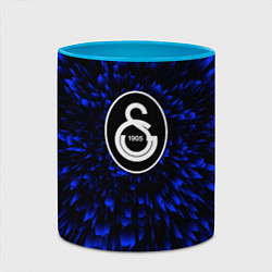 Кружка 3D Galatasaray blue energy, цвет: 3D-белый + небесно-голубой — фото 2