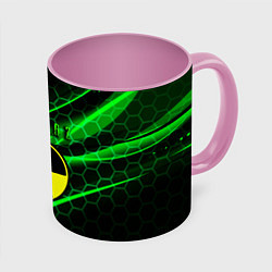 Кружка 3D S T A L K E R 2 кислотный стиль, цвет: 3D-белый + розовый