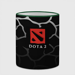 Кружка 3D DOTA2 земля, цвет: 3D-зеленый кант — фото 2